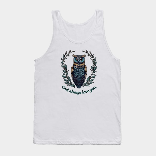 Owl always love you Tank Top by ElArrogante